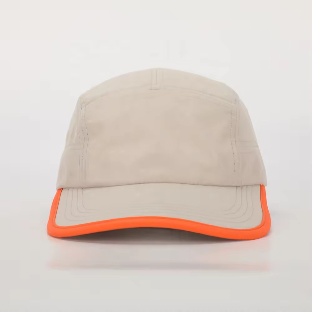 Oem Custom Design 5 Panels Framed Brim Camping Hat