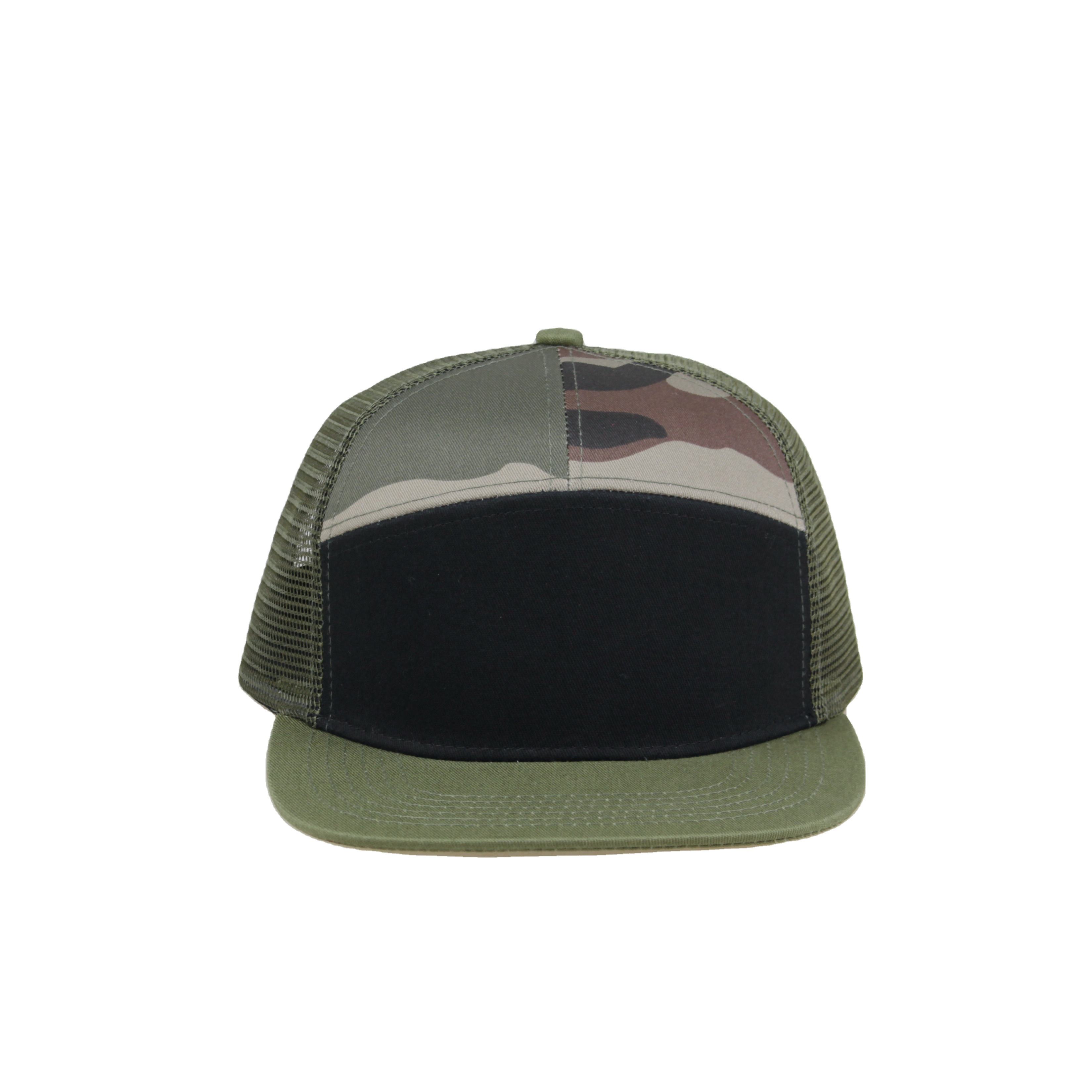 Camouflage Mesh 7 panel Hat