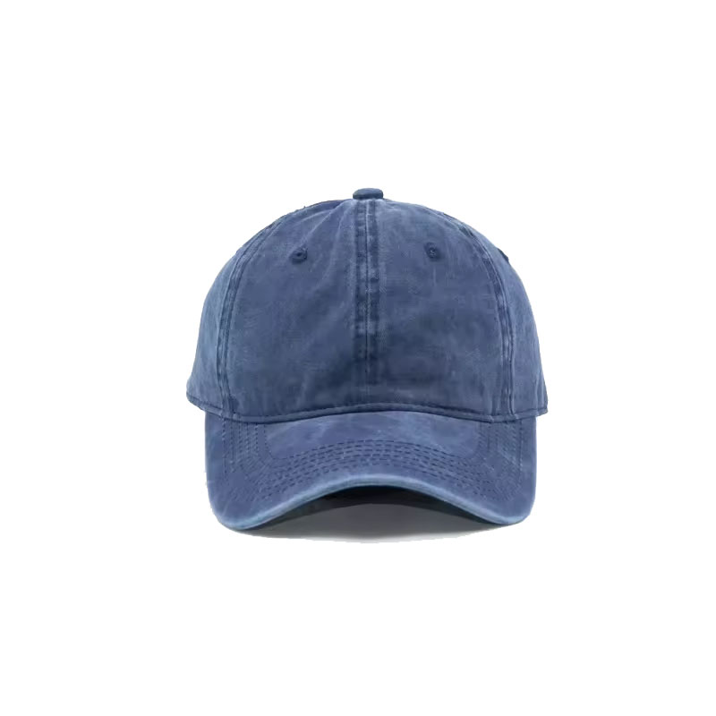 washed cotton ripped beanie hat custom logo baseball cap