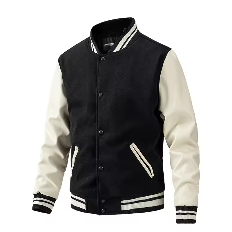 Men's Autumn and Winter American Youth Casual Sports Baseball Jacket