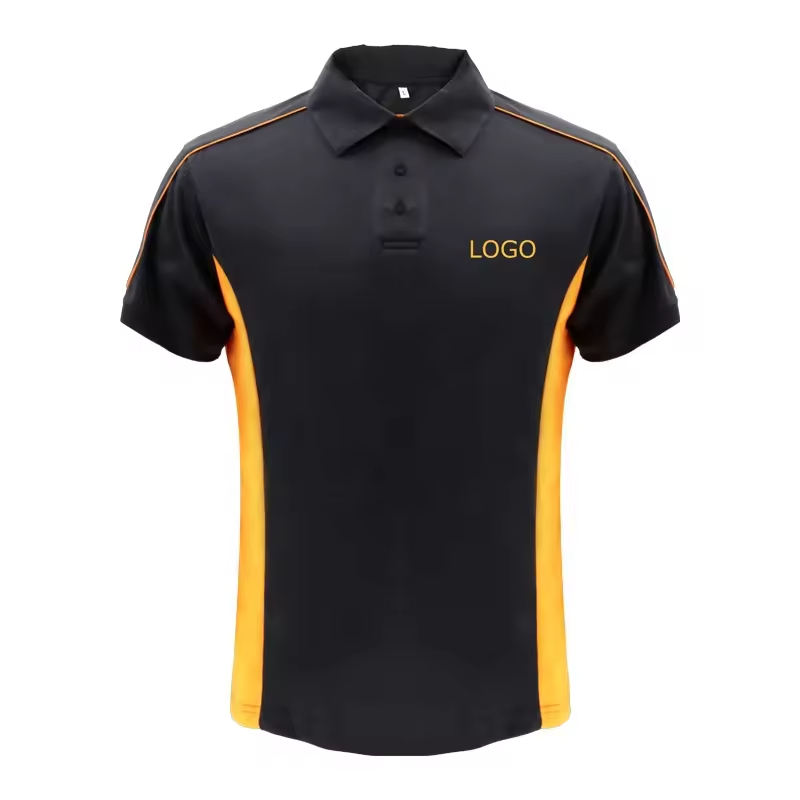 Custom logo Mens Cotton Polyester Sportswear Company Uniform Embroidery Golf Polo Shirt