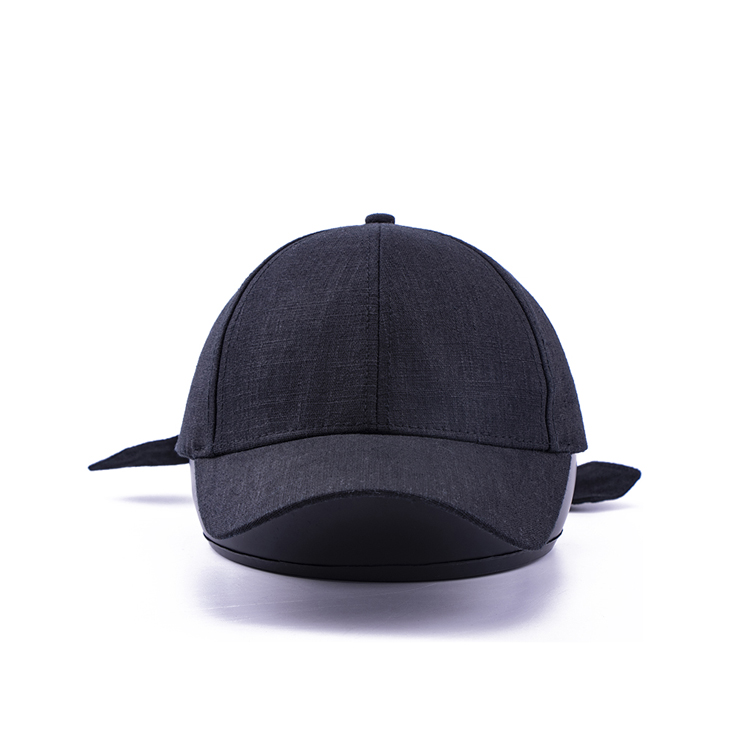 Cotton Lace-Up Baseball Cap
