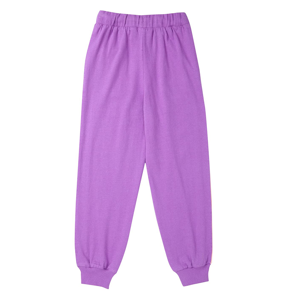 Unisex Cotton Sweatpants Drawstring Plain